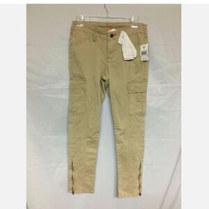 WORN Jeans Lois Rise Stretch Jeans Tan ( Light Brown) NWT $79